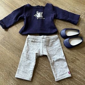 American girl doll shirts leggings shoes